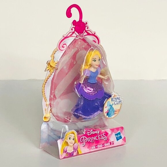 Disney Princess Rapunzel Doll w/Glittery Purple Royal Clips  New  Age 3+ - Picture 12 of 13